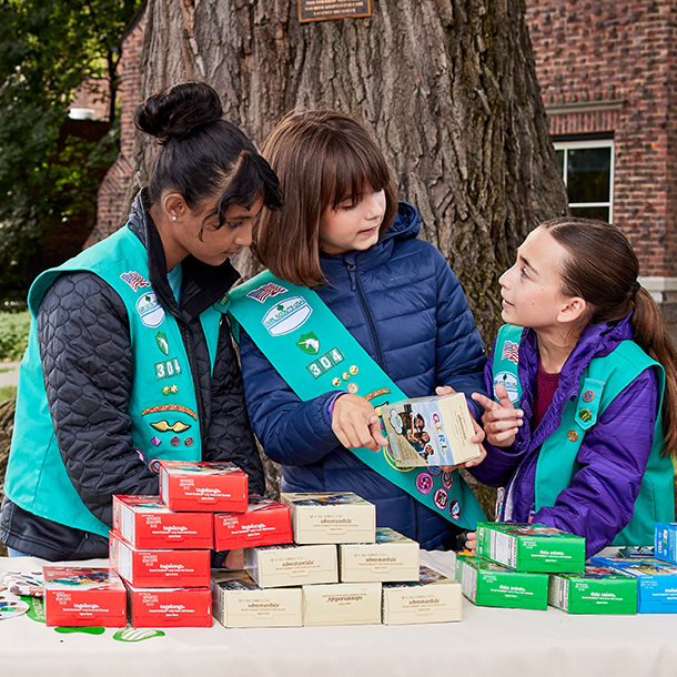For Girl Scouts 