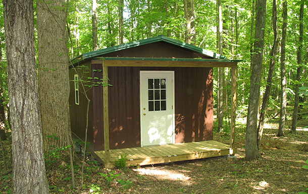 Camp at Holly Hut